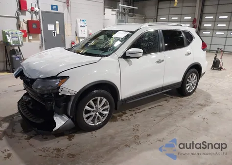 2017 Nissan Rogue Sv from USA, damaged, VIN KNMAT2MV4HP615103